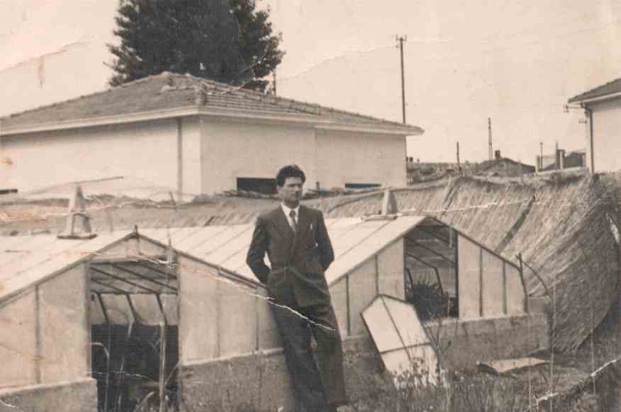 Foto storica del vivaio Villalta